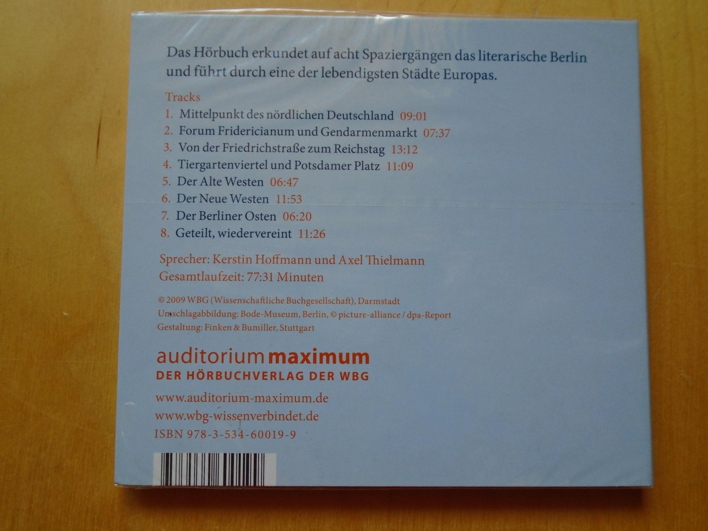 Feyerabend, Wolfgang - Berlin - Eine literarische Entdeckungsreise