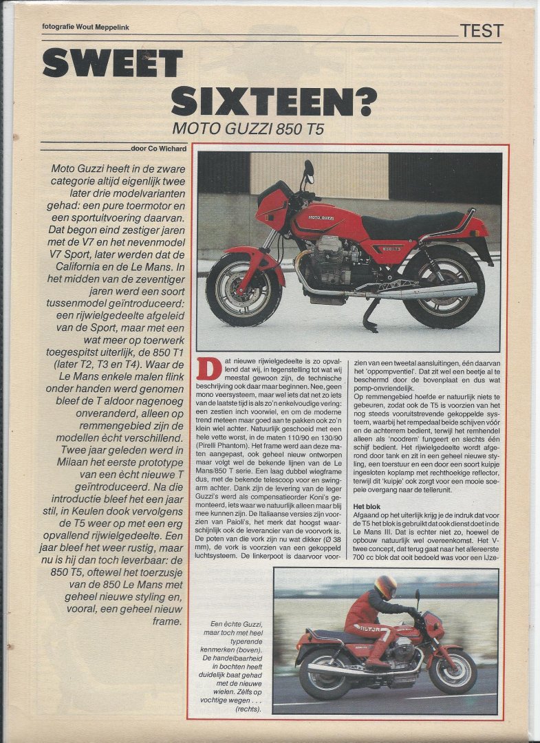  - Moto Guzzi 850 T5