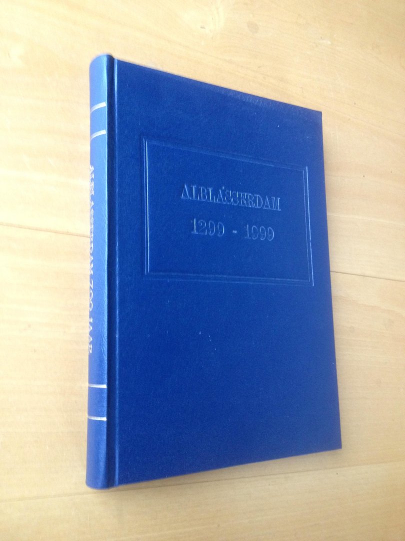 Bruin P.A.C.de,e.a. - Alblasserdam  1299-1999, ingebonden cpl set van 12 delen