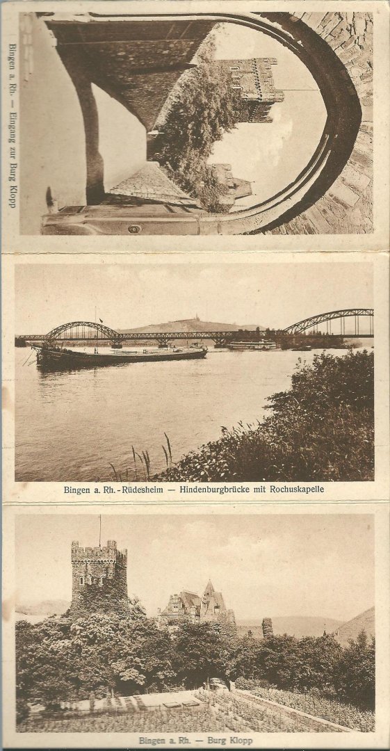Anoniem - Oud souvenir album: Bingen am Rhein