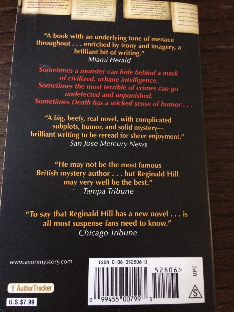 Hill, Reginald - Death's Jest-Book