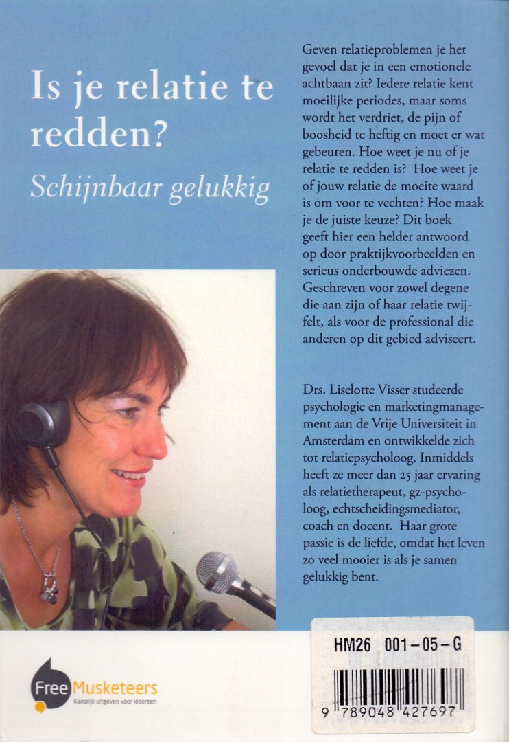 Visser, drs. Liselotte (ds1289) - Is je relatie te redden?  Schijnbaar gelukkig