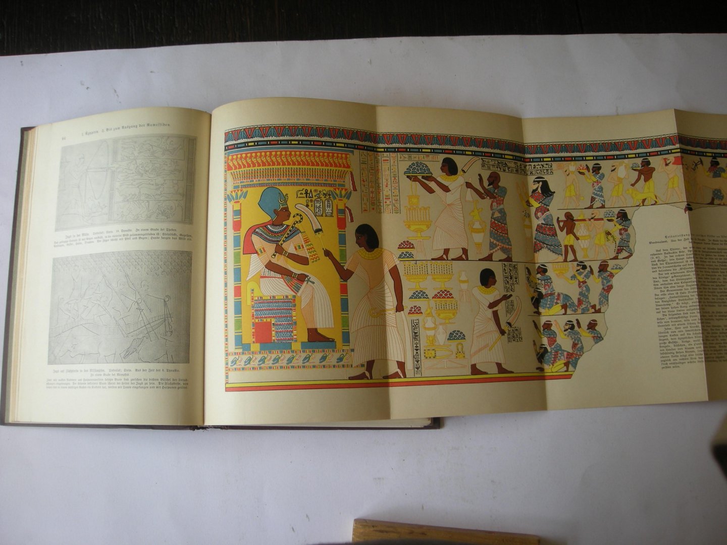 Herzberg, G.F. - Geschichte des Morgenlandes im Altertum. Mit authentischer Illustration, 456 Abb., Tafeln und Karten. Band I illustrierten allgemeinen Weltgeschichte