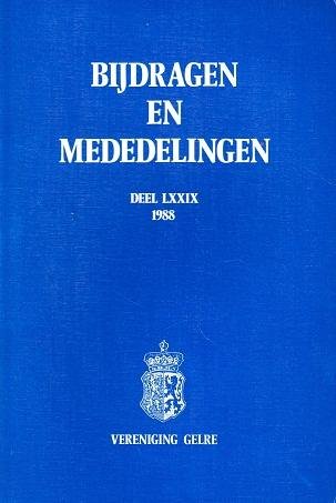 Diverse - Bijdragen en Mededelingen Deel LXXIX 1988