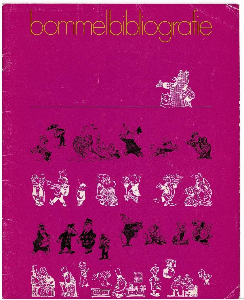 Mondria,Henk - bommelbibliografie 1e editie