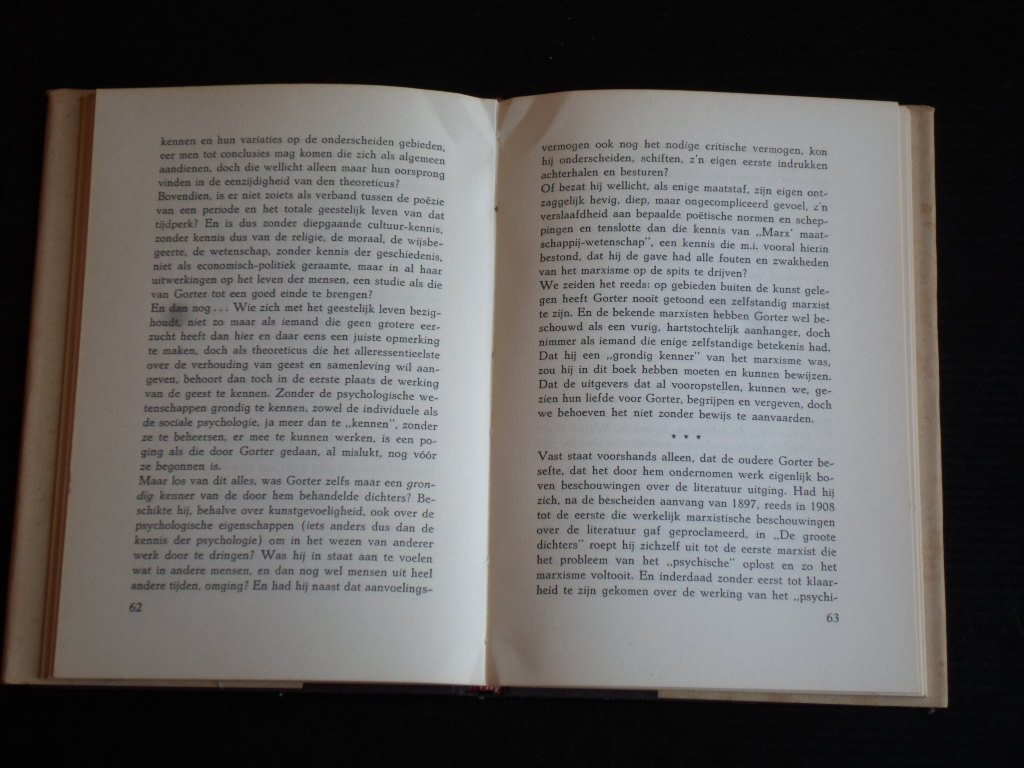 Kadt, Jacques de - Herman Gorter: Neen en Ja