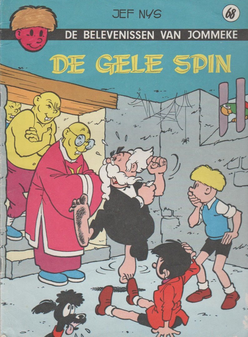 Nijs,Jef - Jommeke 68 de gele spin 1e druk