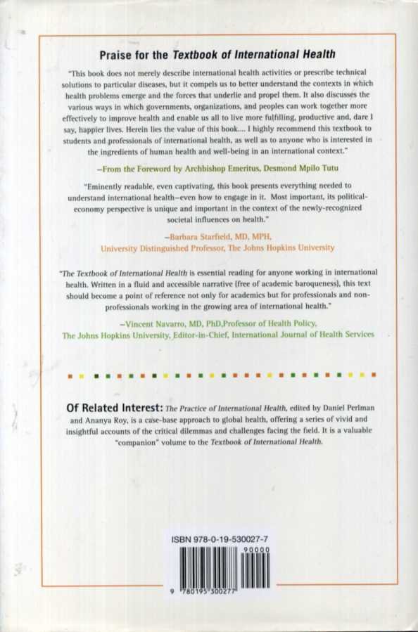 Birn, Anne-emanuelle, Yogan Pillay, Timothy H. Holtz - Textbook of International Health. Global Health in a Dynamic World