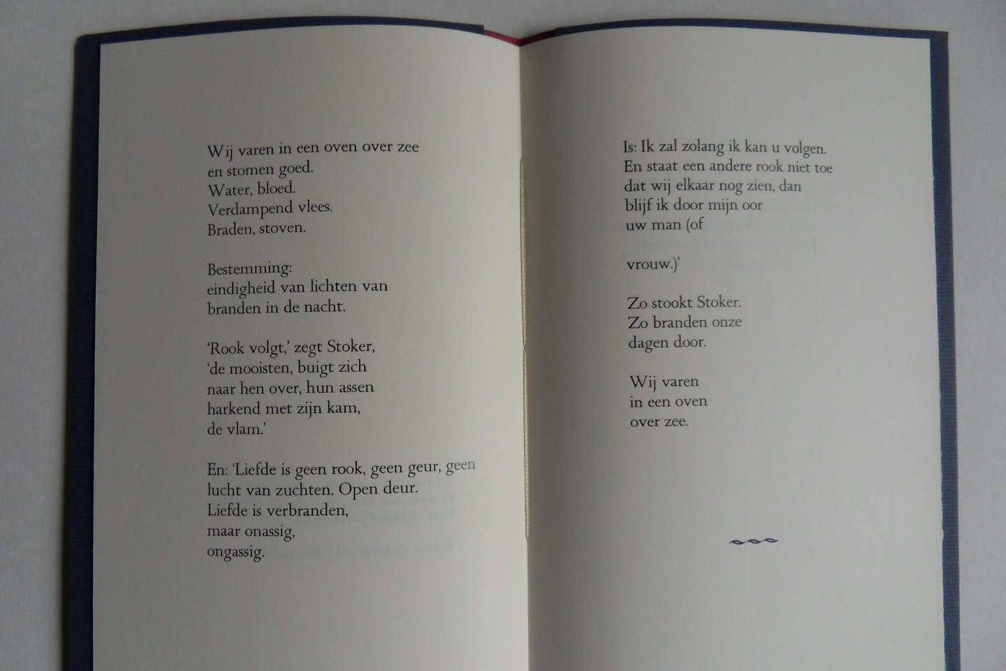 Kusters, Wiel. - Ballade van de Stoker. [ Genummerd ex. 36 / 75 ].