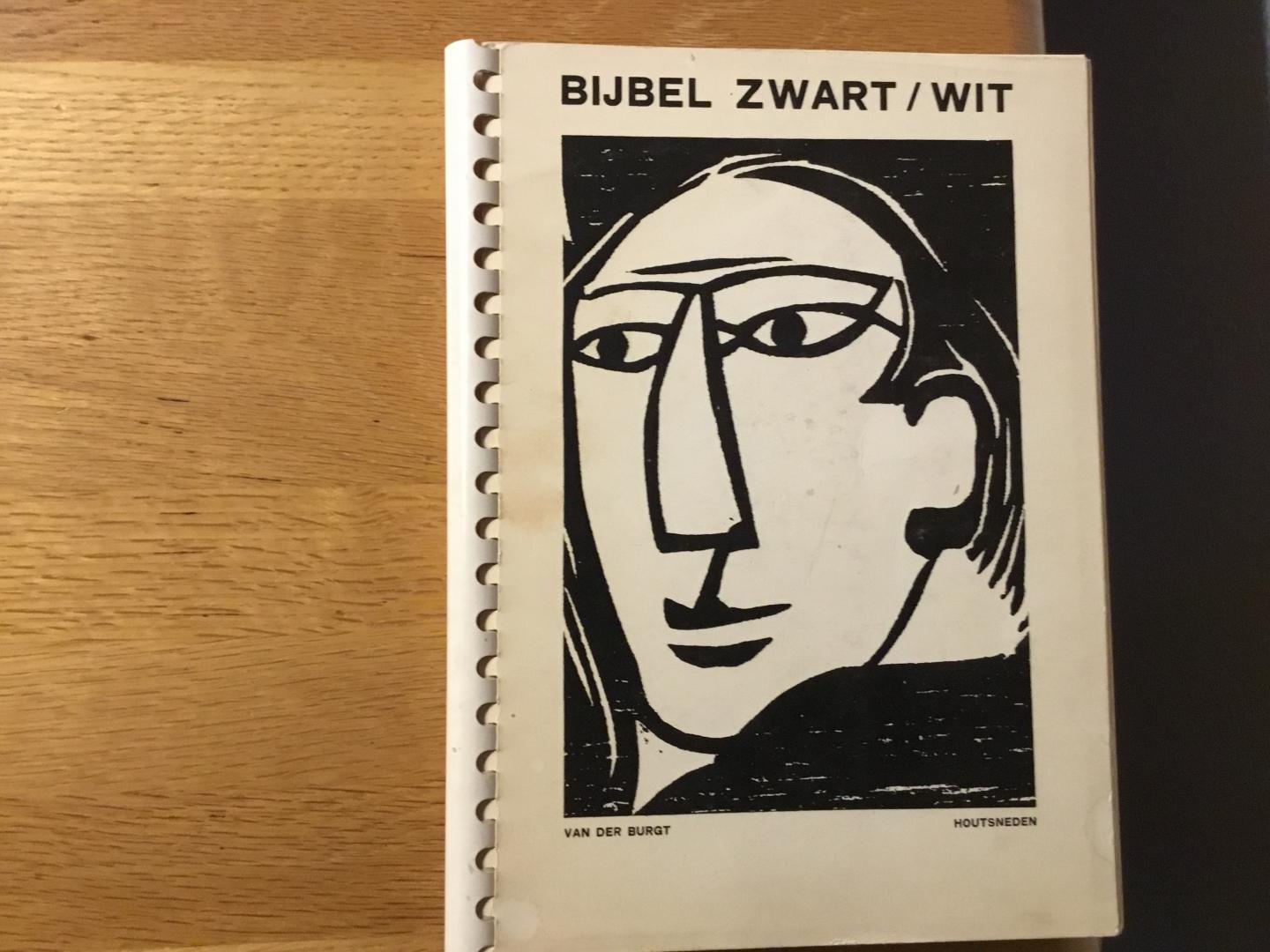 Burgt  Flip van der - De bijbel zwart/ wit
