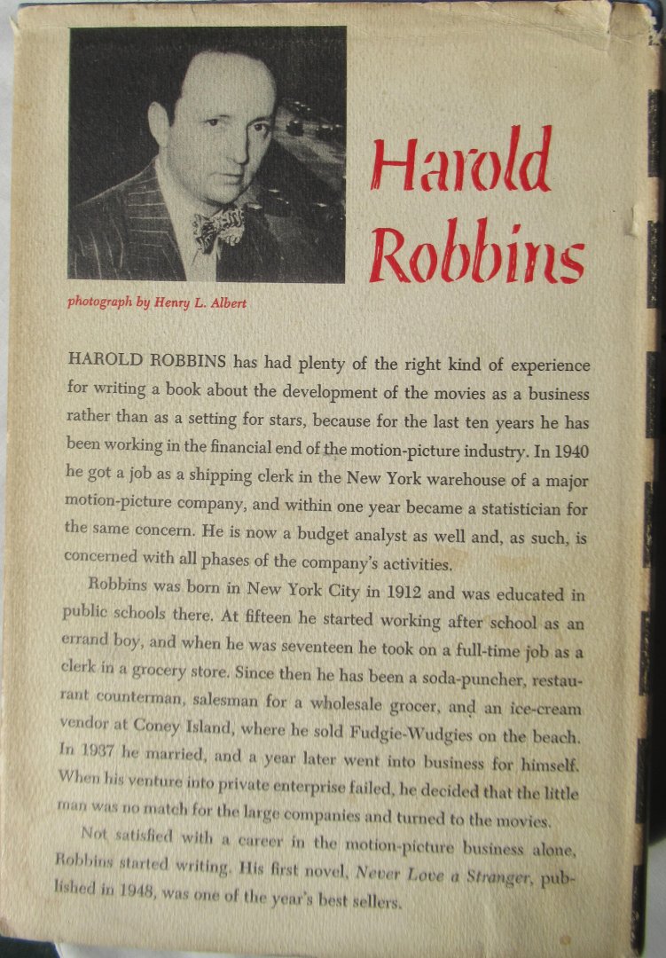 Robbins, Harold - The dream merchants. A novel