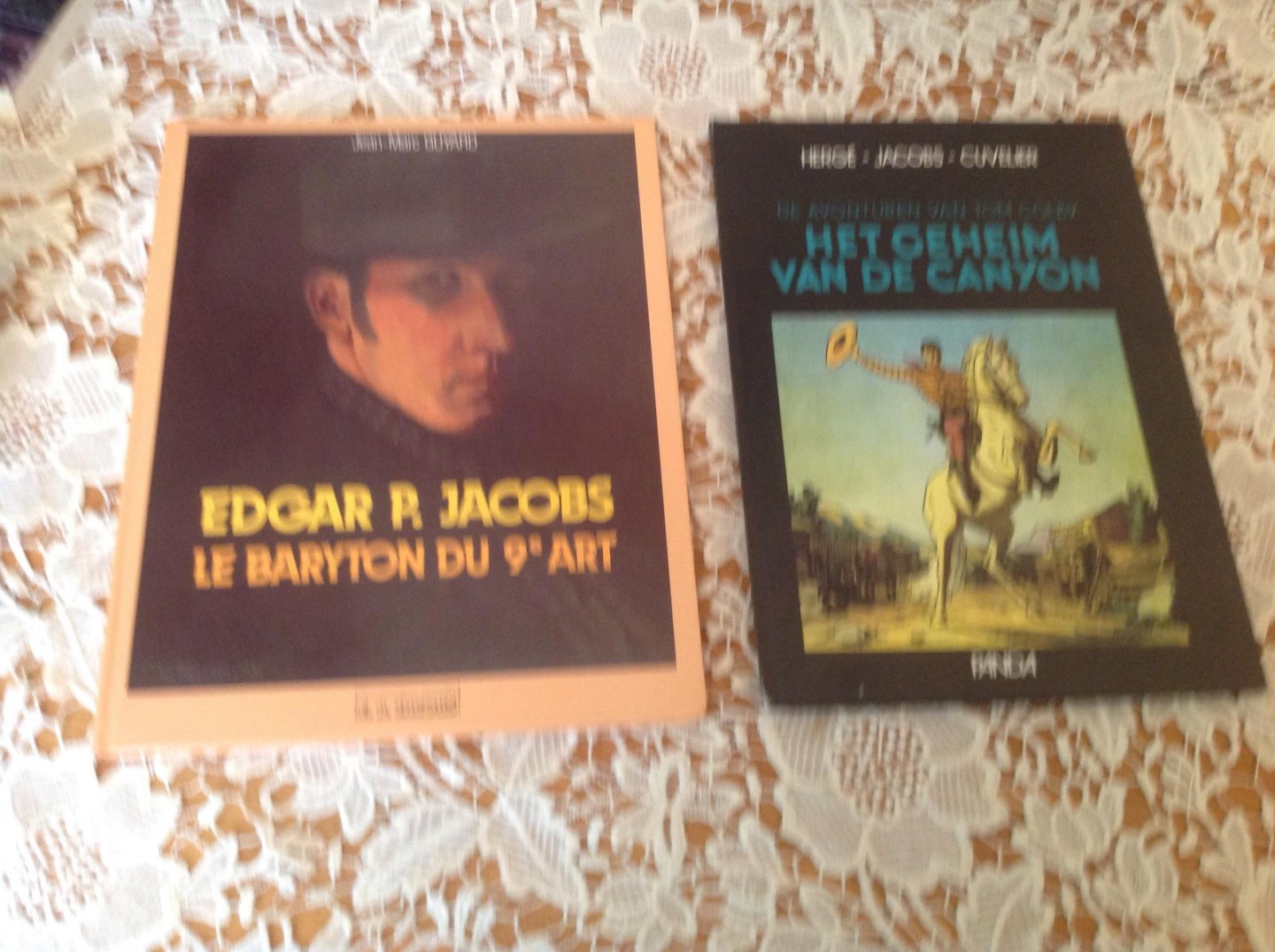 Jean-Marc Guyard - Edgar P Jacobs Le Barton Du 9e Art met extra gerelateerde titel