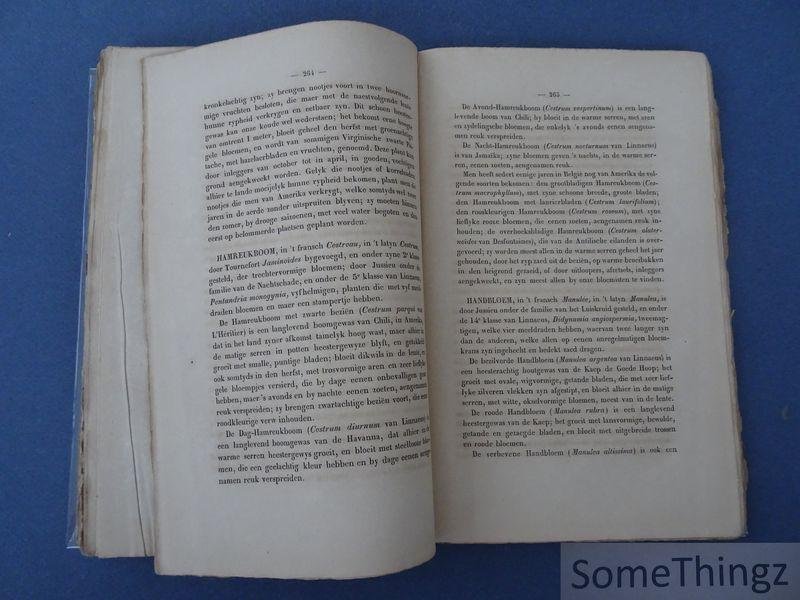 Delathauwer, L.A. - Het Belgische kruidboek, of: De Gentsche hovenier. Tweede deel (van "cabrillet" tot "Justicia of indiaensche Notenboom").