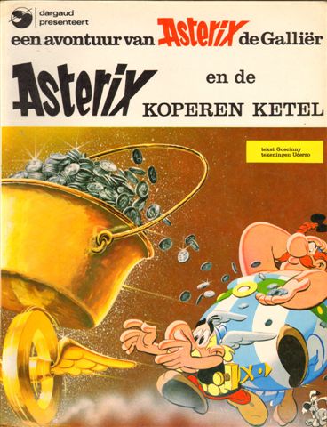 Gosginny, R. en A. Uderzo - Asterix en de Koperen Ketel, softcover, goede staat