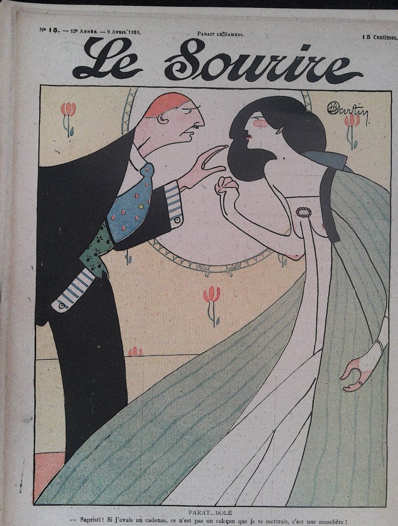 Redactie - Le sourire 9 april 1910 ( Dessin de C. Martin )