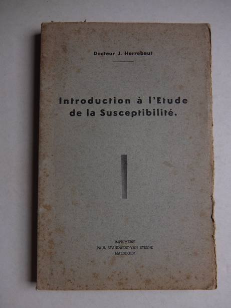 Herrebaut, J.. - Introduction à l'etude de la susceptibilité.