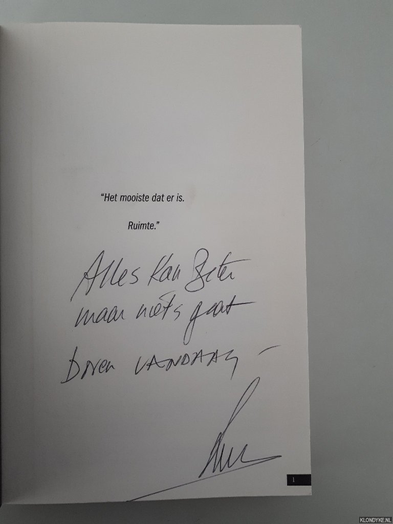 Bussel, Luc van - Alles kan beter: 10 succesfactoren voor duurzame groei *GESIGNEERD*