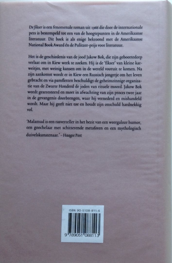 Malamud, Bernard - De fikser
