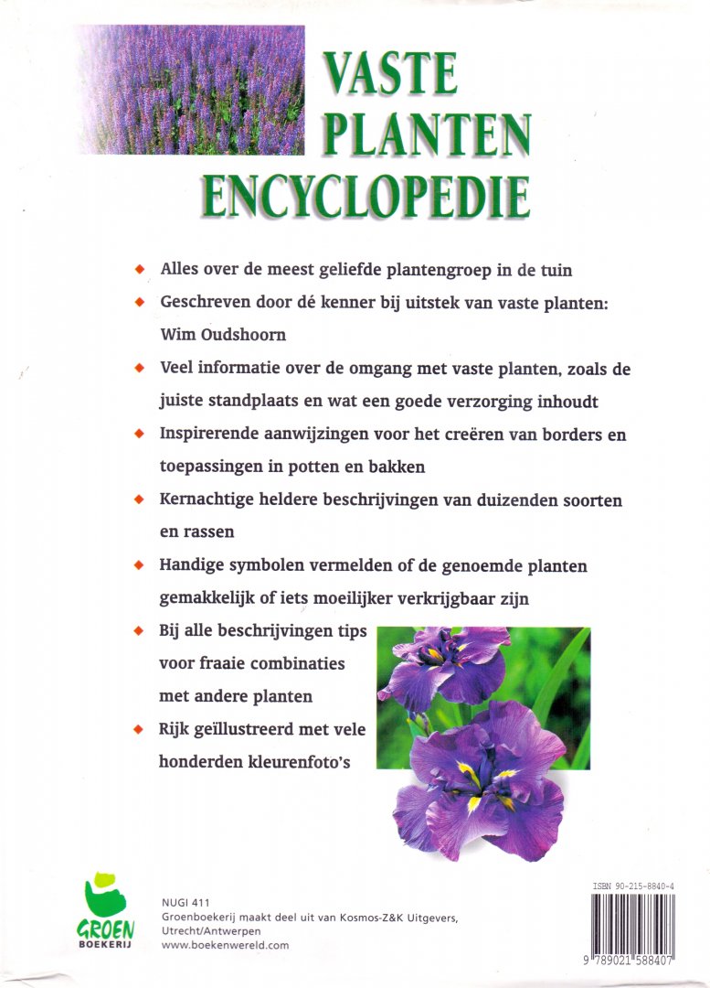 Oudshoorn, Wim (ds1232) - Vaste planten encyclopedie