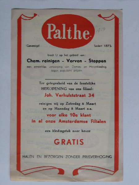Folder - Palthe chemisch reinigen & verven