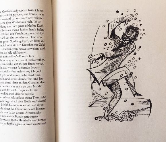 CHAMISSO, Adelbert von - Peter Schlemiels Schicksale. (Illustriert von Lex Metz).