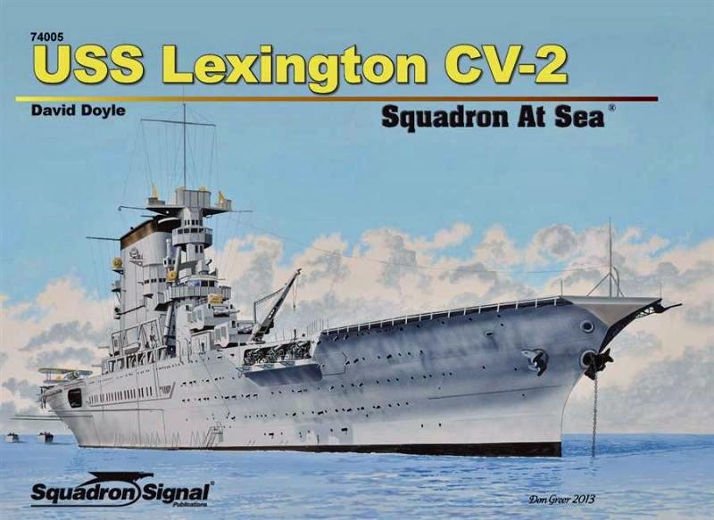 Doyle, David - USS Lexington CV-2.. Squadron at Sea.