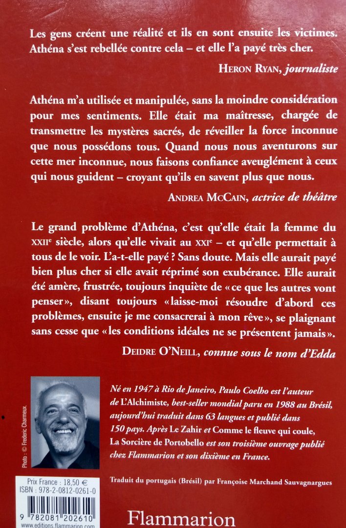 Coelho, Paulo - La Sorcière de Portobello (Ex.1) (FRANSTALIG)