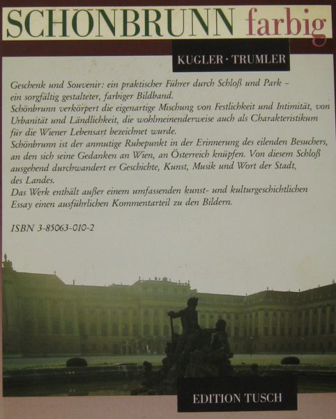 Kugler- Trumler - Schonbrunn farbig