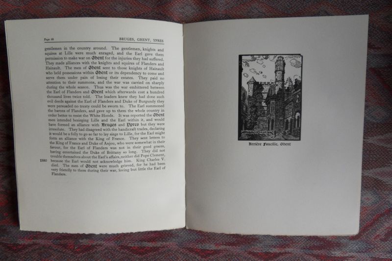 Mills, Dorothy A.H. - The Story of Bruges, Ghent, Ypres. - Retold from the Chronicles of Sir John Froissart.