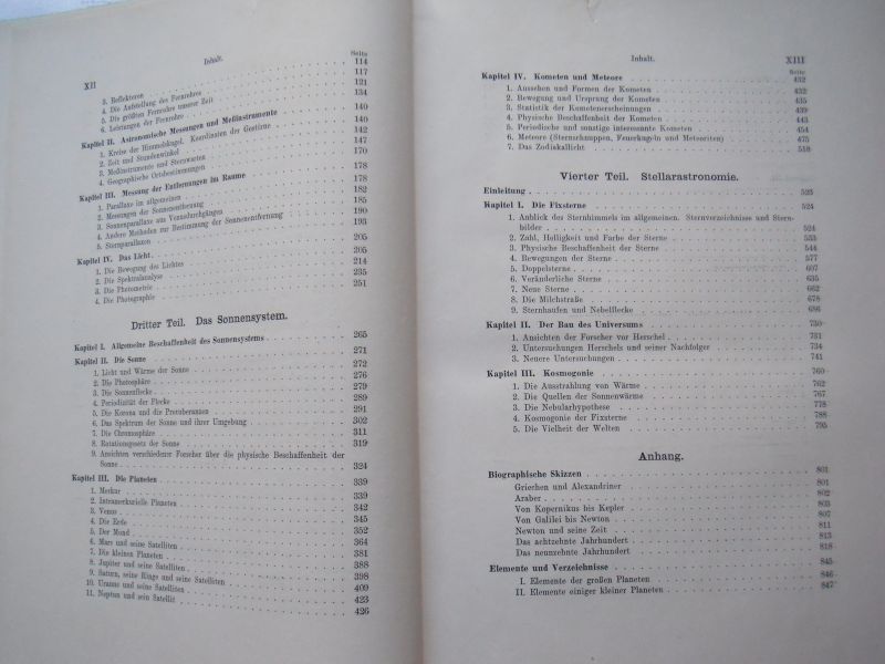 Ludendorff, H. - Newcomb-Engelsmanns  Populare Astronomie