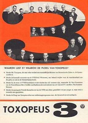 VOLKSPARTIJ VOOR VRIJHEID EN DEMOCRATIE - Waarom lijst 3? Waarom de ploeg van Toxopeus?