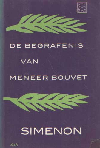 Simenon, Georges - De begrafenis van meneer Bouvet