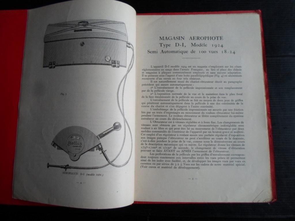Catalogus - Aérophotes et accessoires
