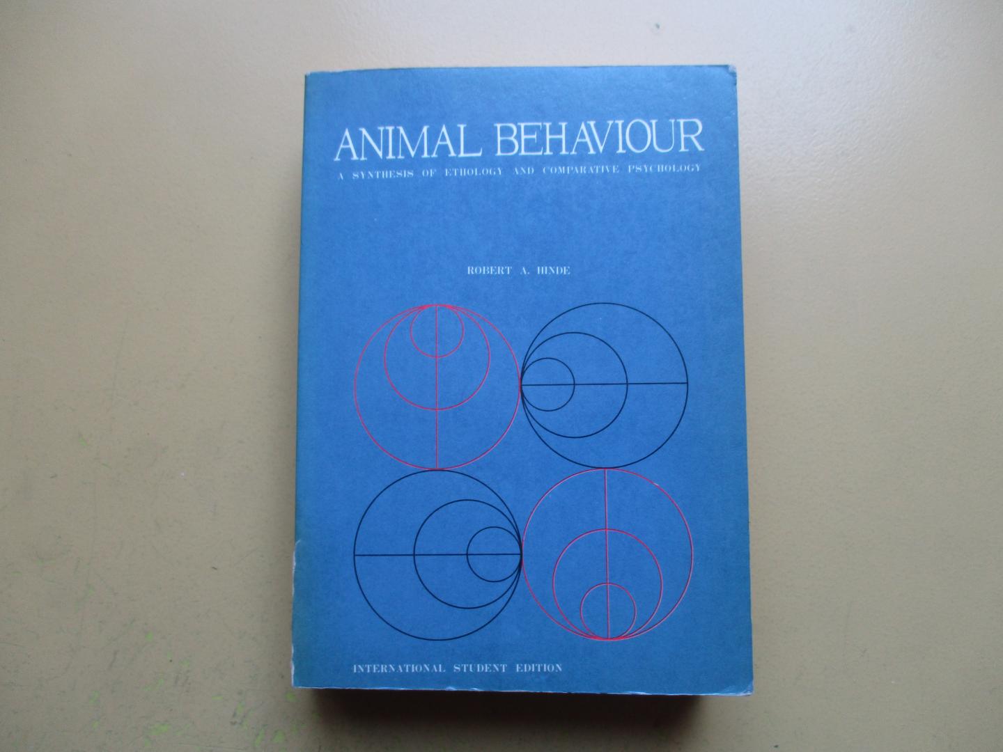 Hinde, Robert A. - Animal Behaviour - A Synthesis of Ethology and Comparative Psychology