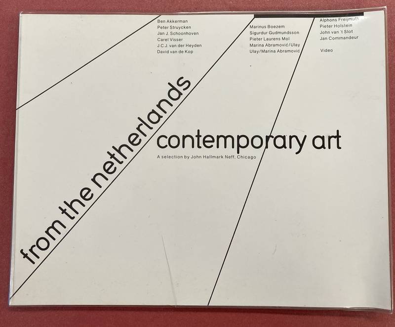 HALLMARK NEFF, JOHN. - Contemporary Art from the Netherlands.