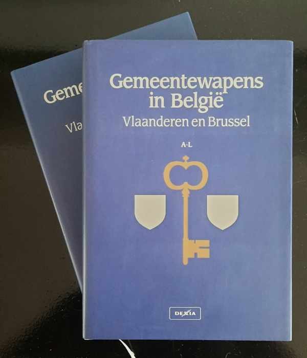 WARLOP Ernest Dr, Viaene-Awouters Lieve - Gemeentewapens in België. Vlaanderen en Brussel. 2 DELEN (A-L, M-Z)