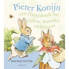 Potter, Beatrix - Pieter Konijn een flapjesboek vol cijfers, woorden en kleuren