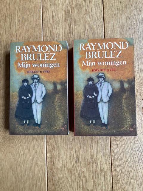 Brulez, Raymond - Mijn woningen Boek EEN & TWEE en Boek DRIE & VIER (2 boeken komplete set)