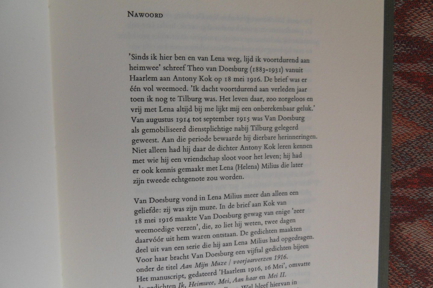 Bonset, i.k. (pseudoniem van Theo van Doesburg, 1883 - 1931). - Verzen uit 1914. [ Genummerd ex. 125 / 135 ].