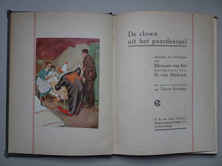 Kol, Nellie van - De clown uit het paardenspel; sprookjes en vertellingen.