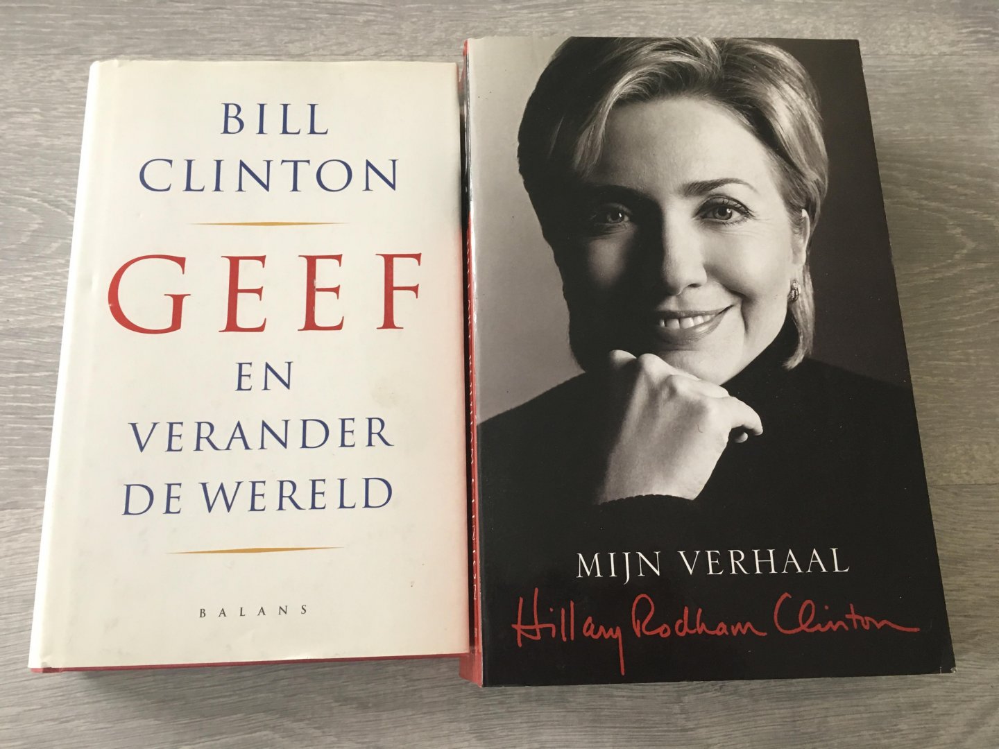 Bill en Hilary Clinton - Geef en verander de wereld en Mijn verhaal