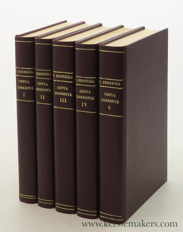 Ferreira, Vergilio. - Conta-Corrente (1969-1985) [ 5 volumes ].