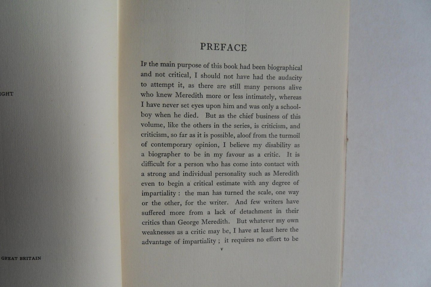Priestley, J.B. - George Meredith. [ FIRST edition ].