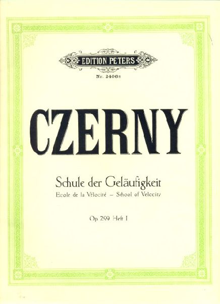 Czerny, Carl - Schule der Geläufigkeit. Opus 299 Heft 1. Revidierte Ausgabe von Adolf Ruthardt