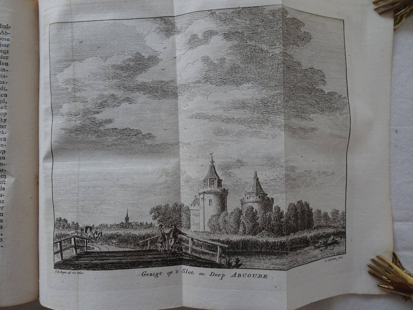  - Hedendaagsche Historie of Tegenwoordige Staat van alle volken; XXIste en XXII Deel; Vervolgende den Tegenwoordigen Staat der Vereenigde Nederlanden En vervattende in 't byzonder dien van Utrecht. Met Landkaarten , en Printverbeeldingen versierd.