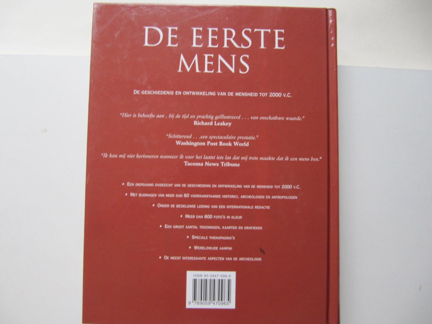 G. Burenhult - De eerste mens - de geschiedenis en ontwikkeling van de mensheid tot 2000 v. C.