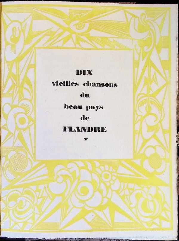 Roger Van Avermaete - Dix Vieilles Chansons du Beau Pays de Flandre