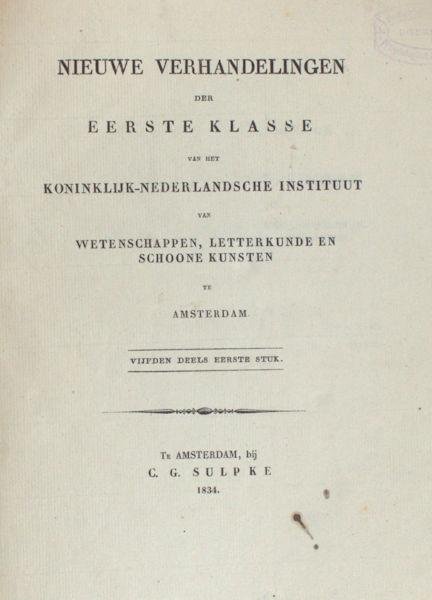 Sandifort, G. - Beschrijving van het werktuig tot vorming van het geluid bij de Simia Seniculus.