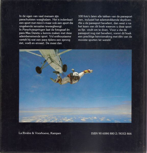 Dereta Max - Parachutespringen & skydiving en andere parasporten