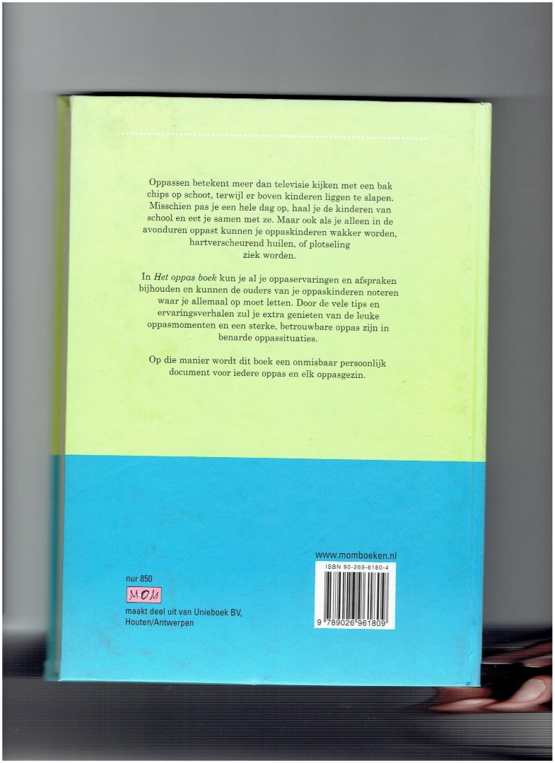 Bakker, G. - Het oppas boek